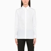 ALEXANDER MCQUEEN WHITE SHIRT WITH CORSET LACE DETAIL,677540QAAAD-J-ALEXQ-9000