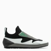 FERRAGAMO BLACK/GREY/WHITE NILE 1C SLIP-ON SNEAKERS,0748330MNY-J-FERRA-NA