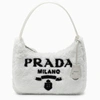 PRADA WHITE AND BLACK RE-EDITION 2000 HANDBAG,1NE5152DXO-J-PRADA-F0964