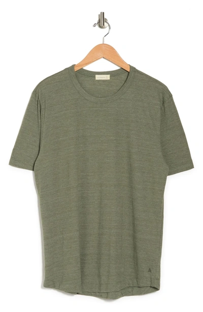 Alternative Eco-jersey Shirttail T-shirt In Eco True Army Green