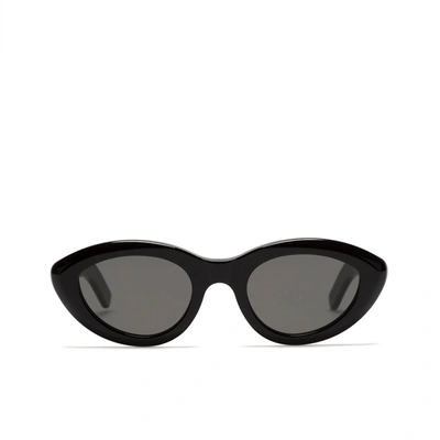 Retrosuperfuture Cocca Black Cat-eye Acetate Sunglasses