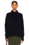 Lisa Yang Heidi Cashmere Turtleneck Sweater In Black