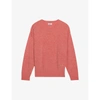 Claudie Pierlot Womens Roses Madi Round-neck Cashmere Jumper 8