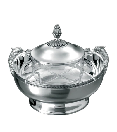 Christofle Malmaison Caviar Set In Silver