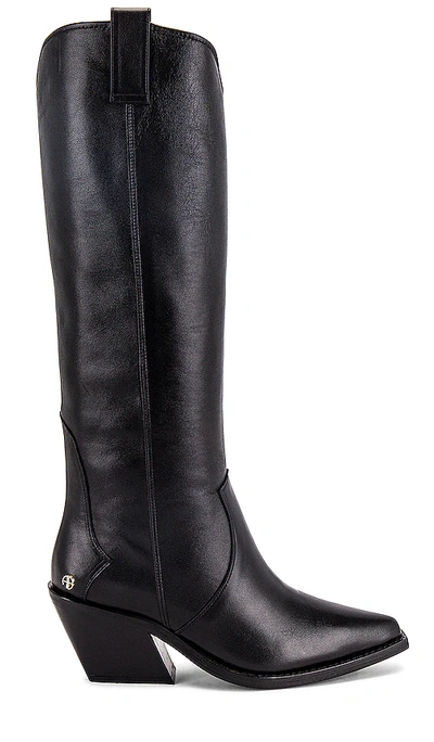 Anine Bing Tall Tania Boot In 黑色
