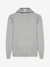 D4.0 Virgin Wool Hooded Sweater