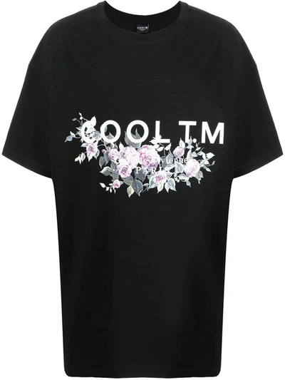 Cool Tm Logo-print Short-sleeved T-shirt In Black