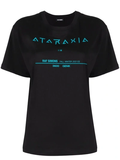 RAF SIMONS LOGO印花短袖T恤