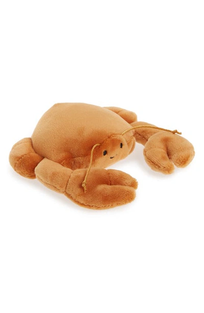 Jellycat Babies' Sensational Seafood Crab Stuffed Animal In Brown