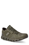 On Cloud X Training Shoe In Olive Green