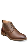 Florsheim Lodge Plain Toe Boot In Brown Ch