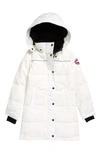 Canada Goose Kids' Juniper 625-fill-power Down Parka In North Star White