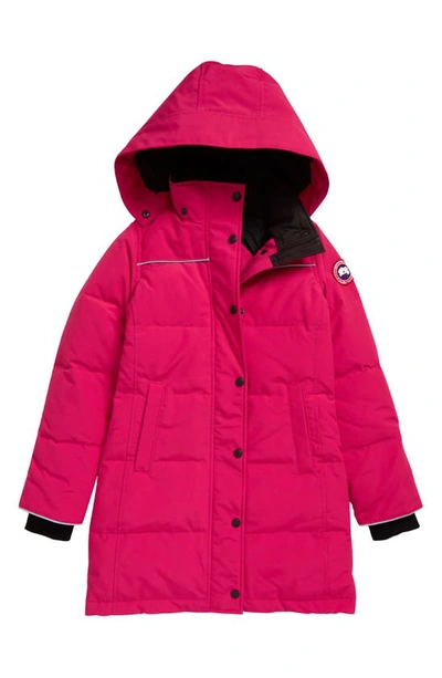 Canada Goose Kids' Juniper 625-fill-power Down Parka In Burdock Pink