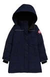 Canada Goose Kids' Juniper 625-fill-power Down Parka In Atlantic Navy