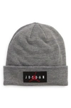 Jordan Kids' Cuff Beanie In Carbon Heather