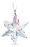 Swarovski Star Shimmer Crystal Ornament In Light Multi-colored