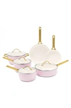 GREENPAN GREENPAN RESERVE 10-PIECE CERAMIC NONSTICK COOKWARE SET,CC002445-001