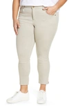 Wit & Wisdom Ab-solution High Waist Ankle Skinny Pants In Flax