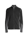 Greyson Sequoia Zip-up Jacket In Dark Grey