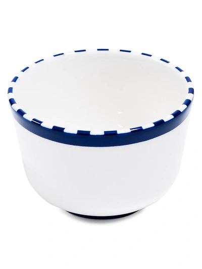 Richard Brendon The Superstripe Milk Jug & Sugar Bowl In Navy White