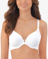 Vanity Fair Illumination Front Close Full Coverage Underwire Bra 75339 In Star White