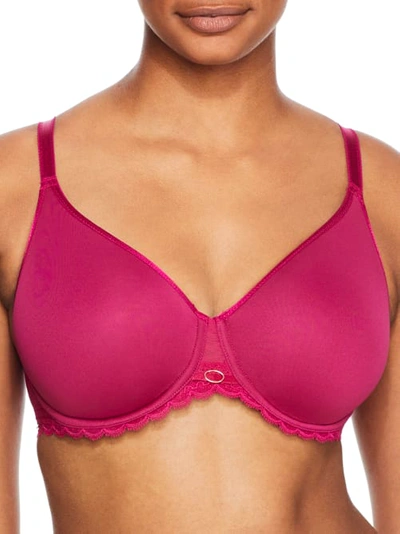 Chantelle Parisian Allure Spacer T-shirt Bra In Magenta