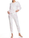 Splendid Women's Nora Long Sleeve Pajama Set In Soft Pink