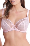 Freya Fancies Full Figure Underwire Plunge Bra In Petal