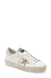 Golden Goose Women's Hi Star Hidden Wedge Low Top Sneakers In White/gold