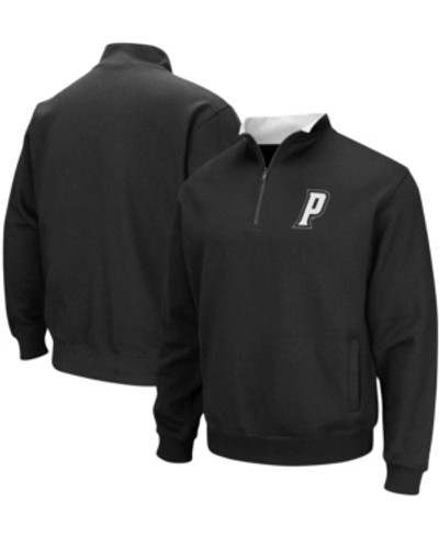 Colosseum Men's Black Providence Friars Tortugas Logo Quarter-zip Jacket