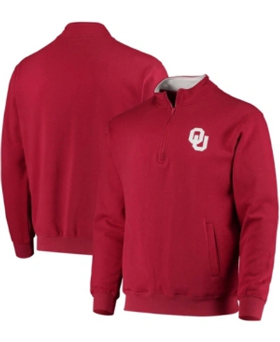 Colosseum Men's Crimson Oklahoma Sooners Tortugas Logo Quarter-zip Jacket