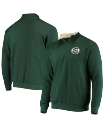 Colosseum Men's Green Colorado State Rams Tortugas Logo Quarter-zip Pullover Jacket