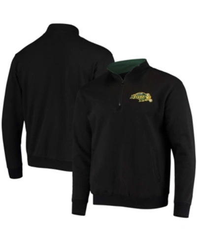 Colosseum Men's Black Ndsu Bison Tortugas Logo Quarter-zip Jacket