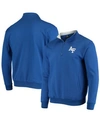 Colosseum Men's Royal Air Force Falcons Tortugas Logo Quarter-zip Jacket In Royal