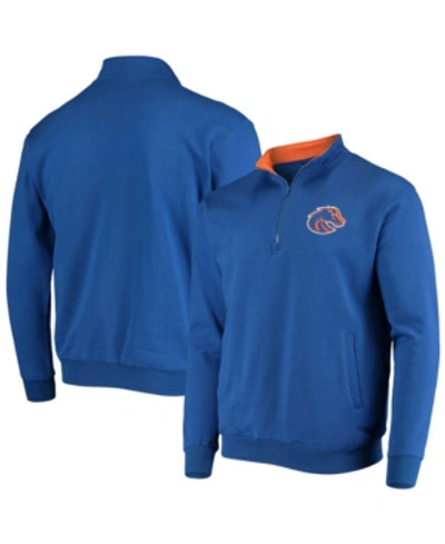 Colosseum Men's Royal Boise State Broncos Tortugas Logo Quarter-zip Jacket