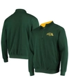 Colosseum Men's Green Ndsu Bison Tortugas Logo Quarter-zip Jacket In Green