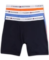 Tommy Hilfiger Men's 3-pack Classic Cotton Boxer Briefs In Tangerine
