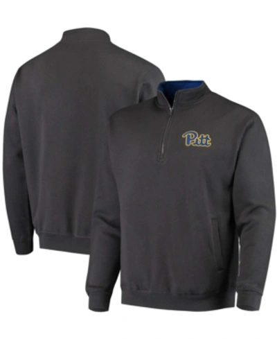 Colosseum Men's Charcoal Pitt Panthers Tortugas Logo Quarter-zip Jacket