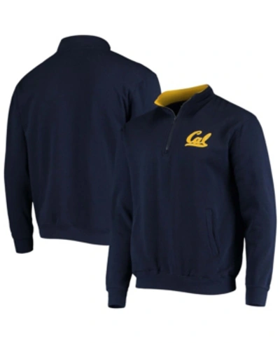 Colosseum Men's Navy Cal Bears Tortugas Logo Quarter-zip Jacket
