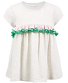 FIRST IMPRESSIONS TODDLER GIRLS RUFFLE TUNIC, CREATED FOR MACY'S