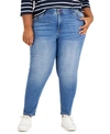 Tommy Hilfiger Th Flex Plus Size Waverly Jeans In Chesapeake Wash