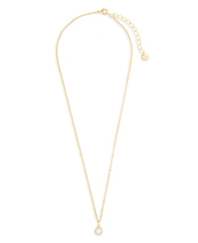 Brook & York Lane 14k Gold Plated Pendant Necklace In Gold-plated