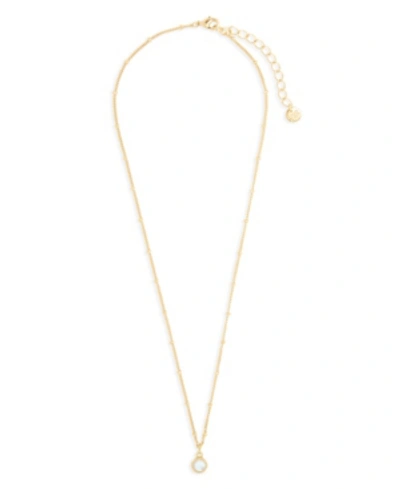 Brook & York Lane 14k Gold Plated Pendant Necklace