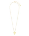 Brook & York Cameron 14k Gold Plated Heart Charm Pendant Necklace In Gold-plated