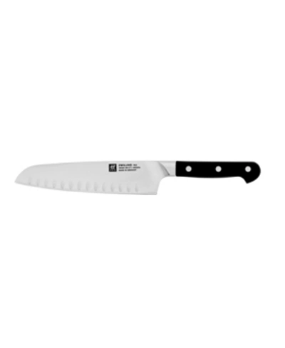 Zwilling Pro 7" Slim Santoku He Knife In Silver-tone