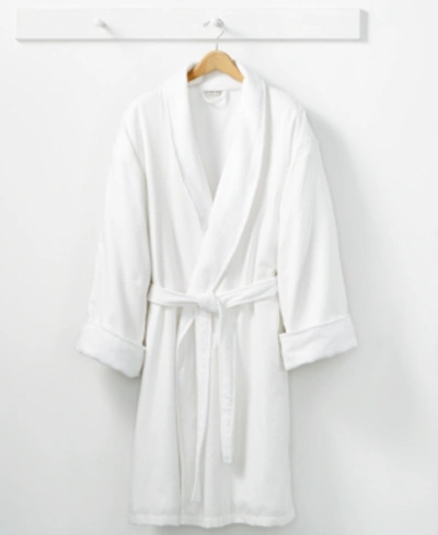 Hotel Collection Cotton Spa Robe, Created For Macy's In White
