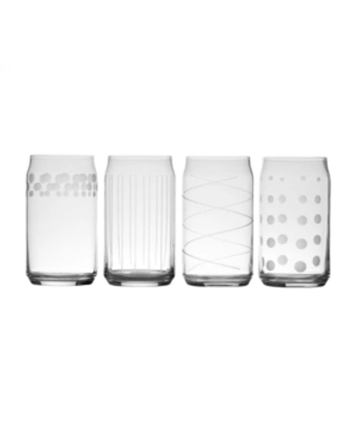 Mikasa Cheers Seltzer Glasses Set Of 4, 18.5 oz In Clear