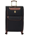 London Fog Westminster 29" Expandable Check-in Spinner In Black