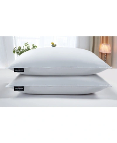 Beautyrest Black Premium Hypoallergenic White Down Soft 300 Thread Count Single Pillow, King