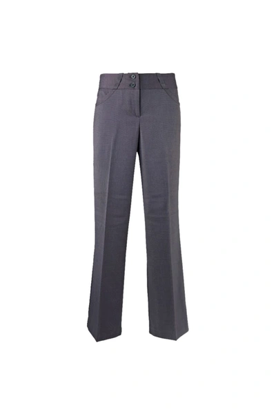 Alexandra Womens/ladies Icona Wide Leg Formal Work Suit Pants/trousers (charcoal) In Grey